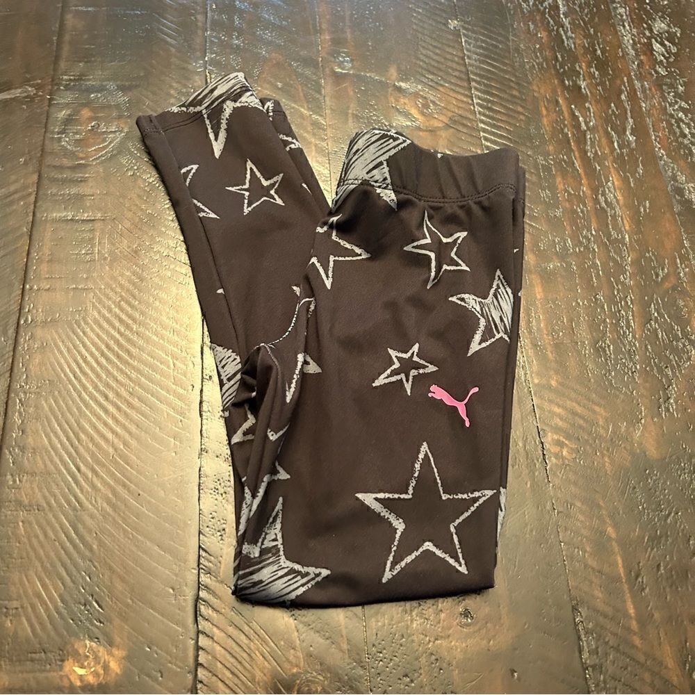 Puma Star Print Pull On Leggings